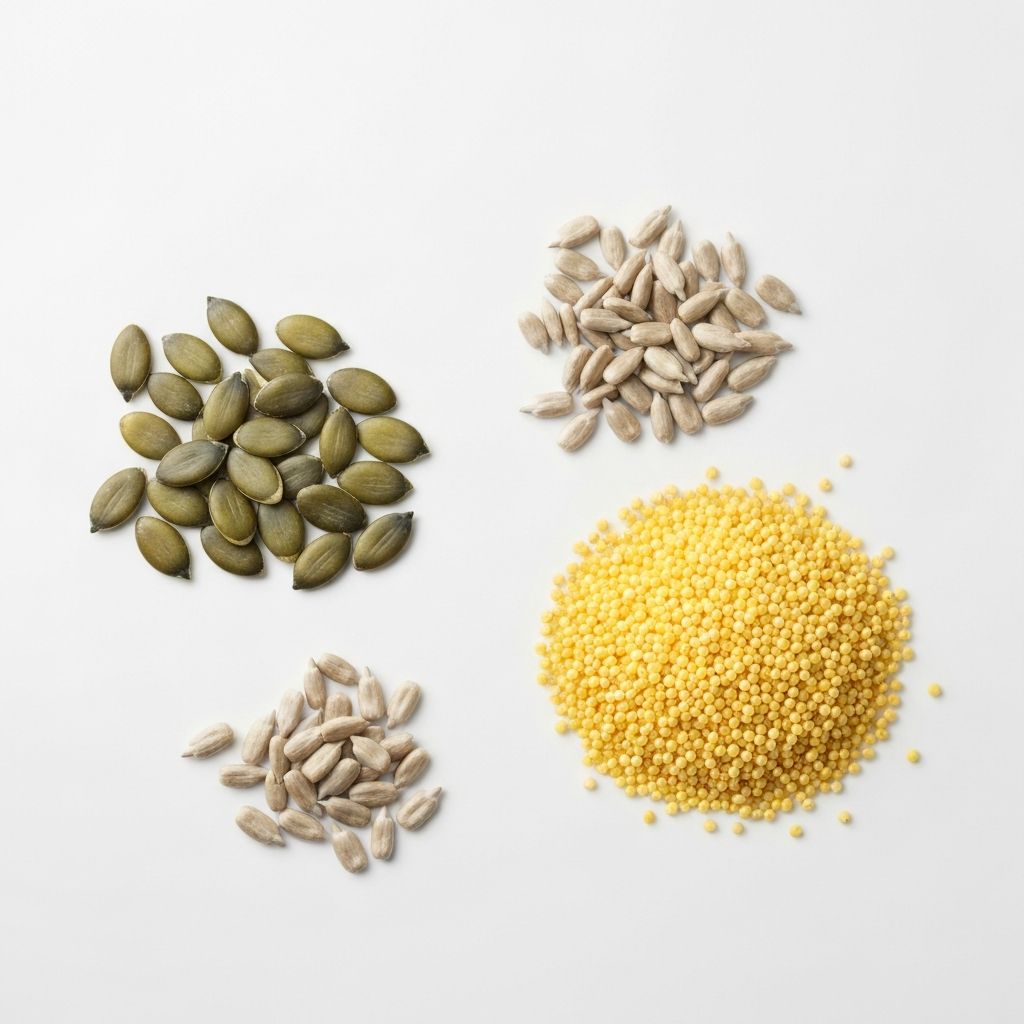 Magnesium-rich seeds and grains